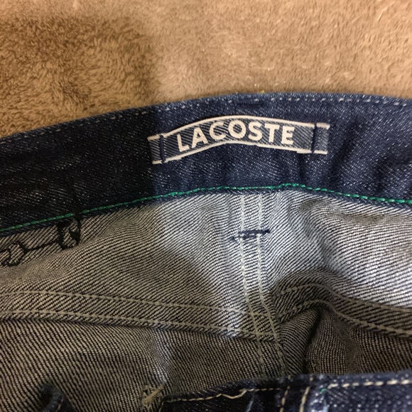 Lacoste Denim Jeans Sz 26 - Picture 2 of 5